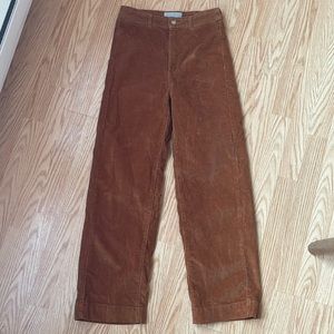 Everlane Corduroy Wide-leg Pant, worn once. Size 2
